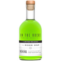 On The Rocks The Midori Sour Cocktail