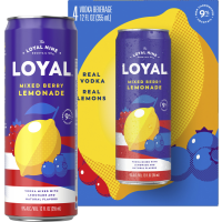 Loyal Nine Mixed Berry Lemonade Cocktail 4-Pack