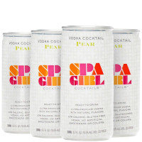 Spa Girl Pear Vodka Cocktail (4-Pack) (800mL)