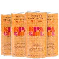 Spa Girl Sparkling Mango Vodka Cocktail (4-Pack) (800mL)