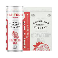 Taffer's Strawberry Basil Sparkling Craft Cocktail 4-Pack