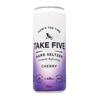 TAKE FIVE Cherry Hard Seltzer 12-Pack