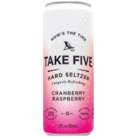 TAKE FIVE Cranberry Raspberry Hard Seltzer 6-Pack