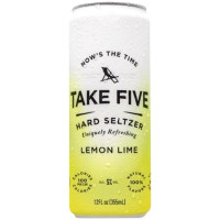 TAKE FIVE Lemon Lime Hard Seltzer 6-Pack