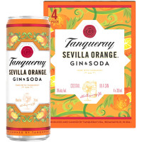 Tanqueray Sevilla Orange Gin & Soda 4-Pack