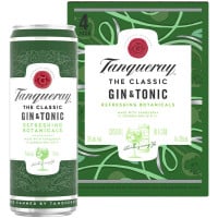 Tanqueray The Classic Gin & Tonic 4-Pack