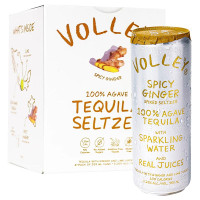 Volley Spicy Ginger Tequila Seltzer 8-Pack
