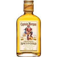Captain Morgan Original Spiced Caribbean Gold Rum (200mL)
