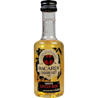 Bacardi Oakheart Smooth Spiced Rum (50mL)