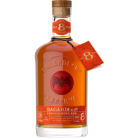 Bacardi Reserva Ocho 8 Year Old Sevillian Orange Cask Finish Rum