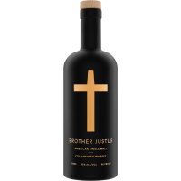 Brother Justus Cold-Peated Single Malt American Whiskey