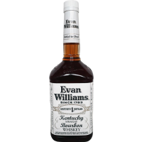 Evan Williams White Label Bottled in Bond Kentucky Straight Bourbon Whiskey (1.75L)
