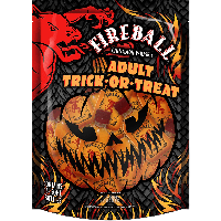 Fireball Cinnamon Whisky 'Halloween Trick or Treat' Bag (50mL)
