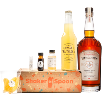 Shaker & Spoon Horsefeather Cocktail Kit + Rieger's Kansas City Whiskey Bundle