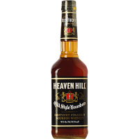 Heaven Hill Distilleries Black Label 10 Year Old Bourbon Whiskey (1.75L)