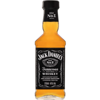 Jack Daniel's Black Label Old No.7 Brand Sour Mash Whiskey (200mL)