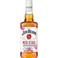 Jim Beam 'Red Stag' Black Cherry Flavored Kentucky Straight Bourbon Whiskey (1L)