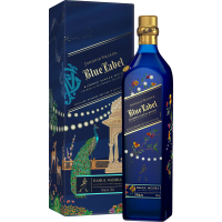 Johnnie Walker x Rahul Mishra Blue Label Limited Edition Blended Scotch Whisky