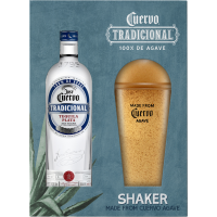 Jose Cuervo Tradicional Plata Tequila with Shaker