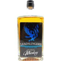 Leadslingers 'Thin Blue Line' Bourbon Whiskey