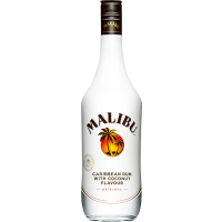 Malibu Barbados Rum with Coconut Flavor (1L)