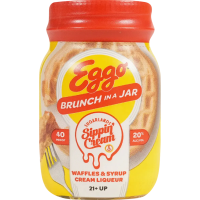 Sugarlands Shine Appalachian 'Sippin' Cream' Eggo Brunch In A Jar Cream Liqueur (50mL)