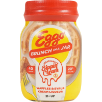 Sugarlands Shine Appalachian 'Sippin' Cream' Eggo Brunch In A Jar Cream Liqueur (50mL)