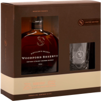 Woodford Reserve Kentucky Straight Bourbon Whiskey with Glass