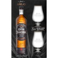 Jose Cuervo Tradicional Añejo Tequila with Glencairn Glasses