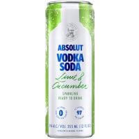 Absolut Lime & Cucumber Sparkling Cocktail 4-Pack