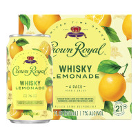 Crown Royal Whisky Lemonade Cocktail, 4-Pack