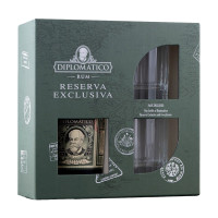 Diplomático Reserva Exclusiva Rum Gift Set