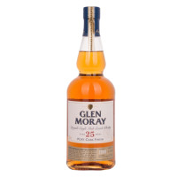 Glen Moray 25 Year Old Port Cask Finish Single Malt Scotch Whisky