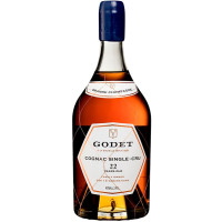 Godet Single-CRU 22 Year Old Grande Champagne Cognac | Caskers