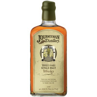 Journeyman Three Oaks Single Malt Whiskey