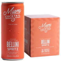 Miami Cocktail Company Organic Bellini Spritz 4-Pack (1L)
