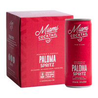Miami Cocktail Company Grapefruit & Hibiscus Paloma Spritz 4-Pack
