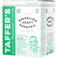 Taffer's Cucumber Jalapeño Sparkling Craft Cocktail 4-Pack 