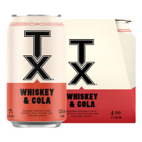 TX Whiskey and Cola Cocktail 4-Pack