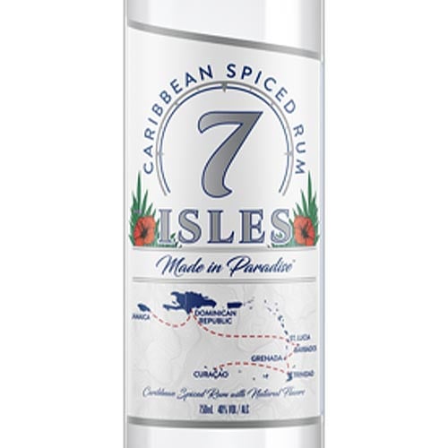 7 Isles Caribbean Spiced Rum | Caskers