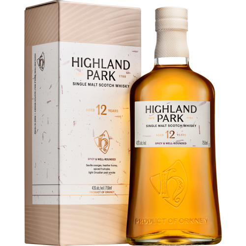 Highland Park 12 Year Old Single Malt Scotch Whisky