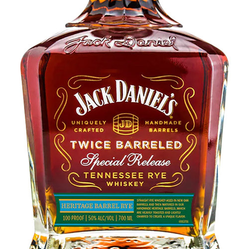 Jack Daniel's Single Barrel Rye 750ml 2本 JACK DANIEL RYE SINGLE BARREL BARREL PROOF 64.60% TENNESSEE RYE