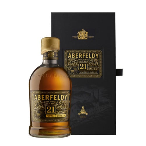 Aberfeldy 21YO Single Malt Scotch Whisky: Buy Now | Caskers