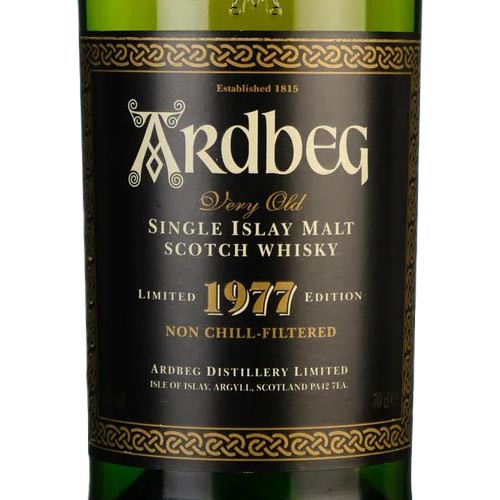 Ardbeg 1977 Very Old Single Malt Scotch Whisky | Caskers