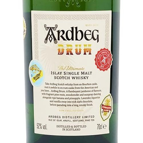 ウイスキー Ardbeg / Drum 700ml 46.0% Ardbeg Drum Single Malt Scotch Whisky | Archive