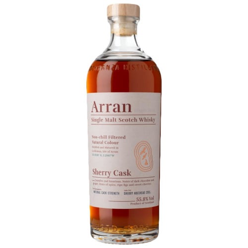 The Arran Malt シングルモルトウイスキー 700ml ウイスキー アラン モルト 10年 46度 並行 円筒箱付 700ml 包装不可