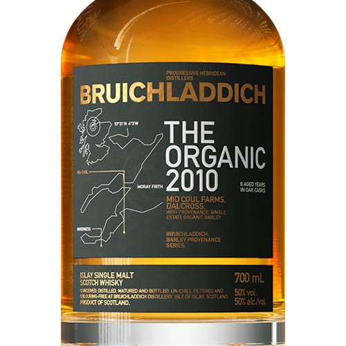 R*o様 Bruichladdich Islay 10年 シングルモルトウイスキ Bruichladdich The Organic 2010 Single Malt Scotch Whisky: Buy Now