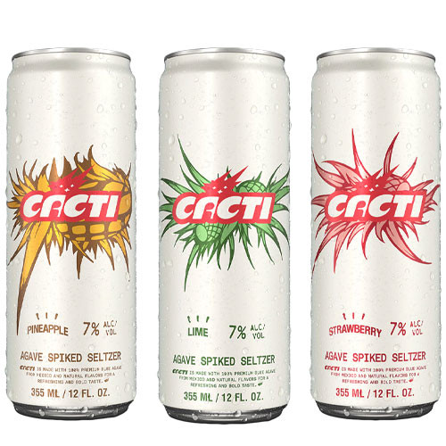 CACTI™ AGAVE SPIKED SELTZER 9 CAN PACK CACTI Agave Spiked Seltzer Variety 9-Pack | Caskers