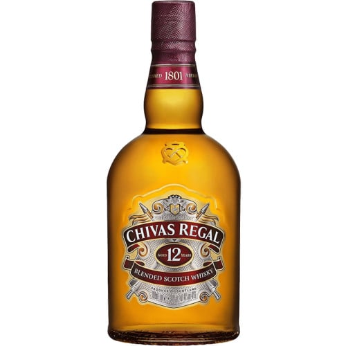 Chivas Regal 12 Year Old Scotch Whisky (1L) | Caskers