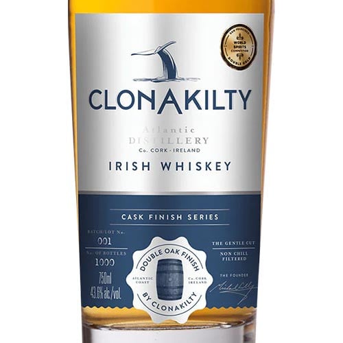 Clonakilty Single Batch Double Oak Finish Irish Whiskey: Buy Now